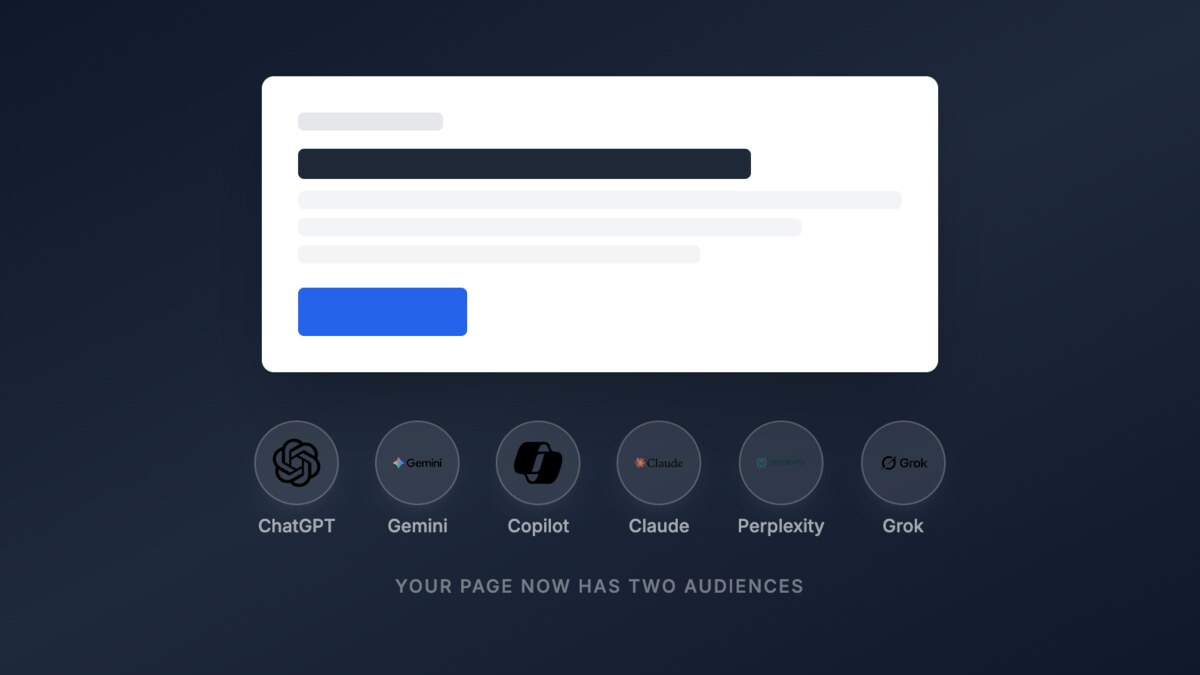 Design Your Landing Pages for Humans and AI