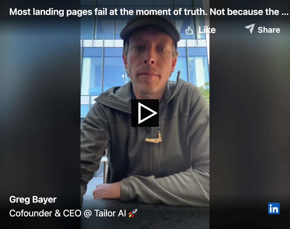 Most Landing Pages Fail at the Moment of Truth
