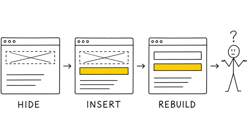 Changing a Page You Don't Control