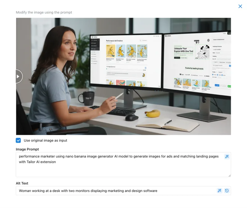 🍌 Nano Banana Changes How We Tailor Pages